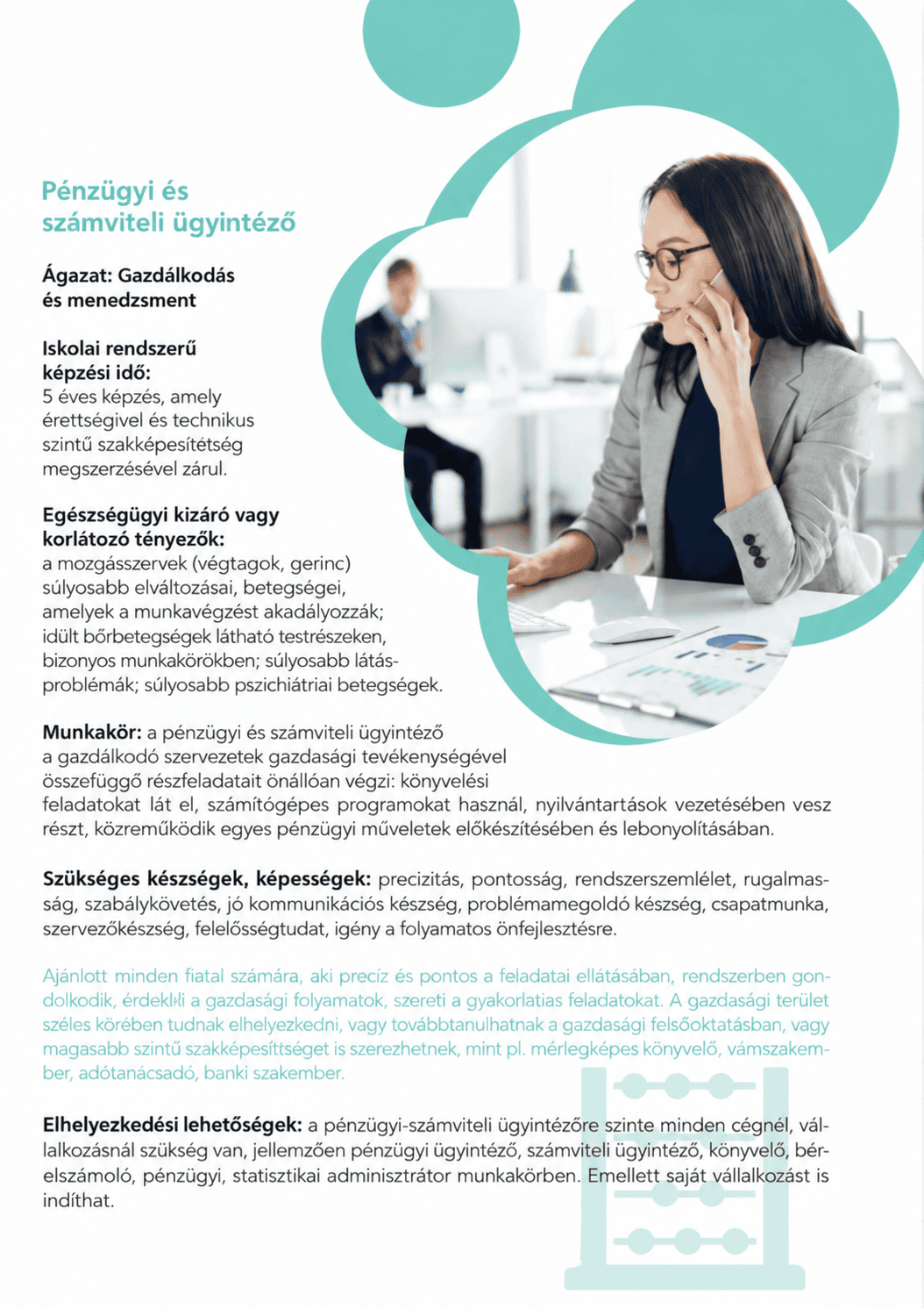Pénzügyi ügyintéző modern irodai brosúra.png